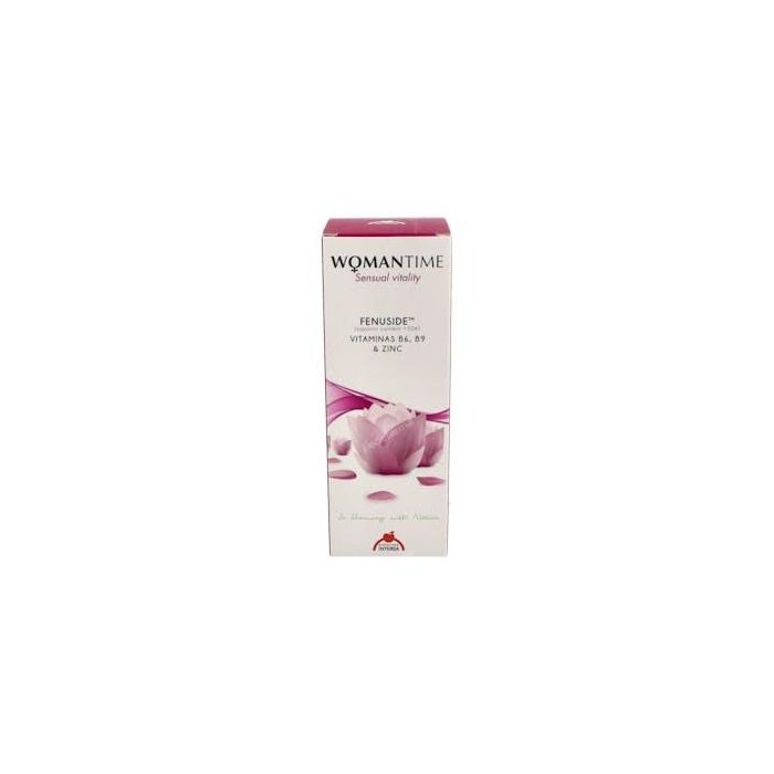 INTERSA Womantime 60 Cápsulas – Vitalidad Sexual Femenina, Fertilidad y Menopausia – Reduce Cansancio y Fatiga