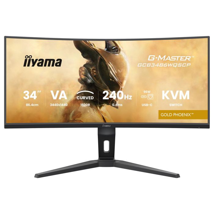 Iiyama Monitor Curvo G-MASTER GOLD PHOENIX 34" 240 Hz Panel VA 0,4 ms