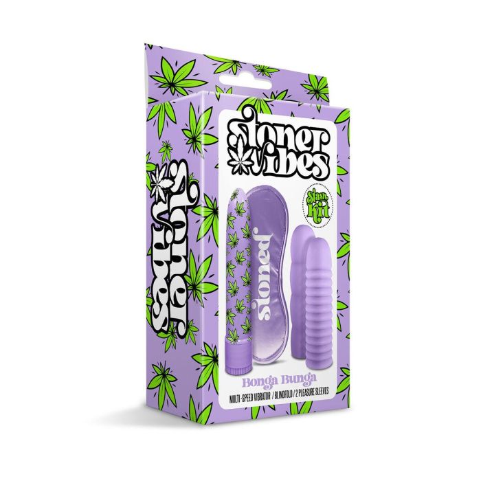 Vibrador clásico NS Novelties Bonga Bunga Morado