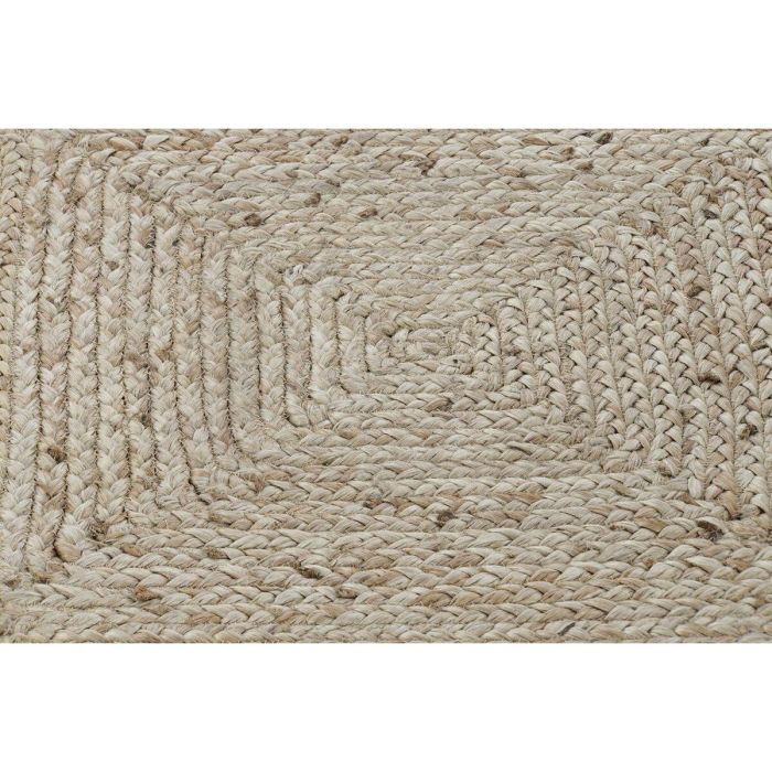 Alfombra DKD Home Decor Marrón Yute 120 x 180 x 1 cm 2