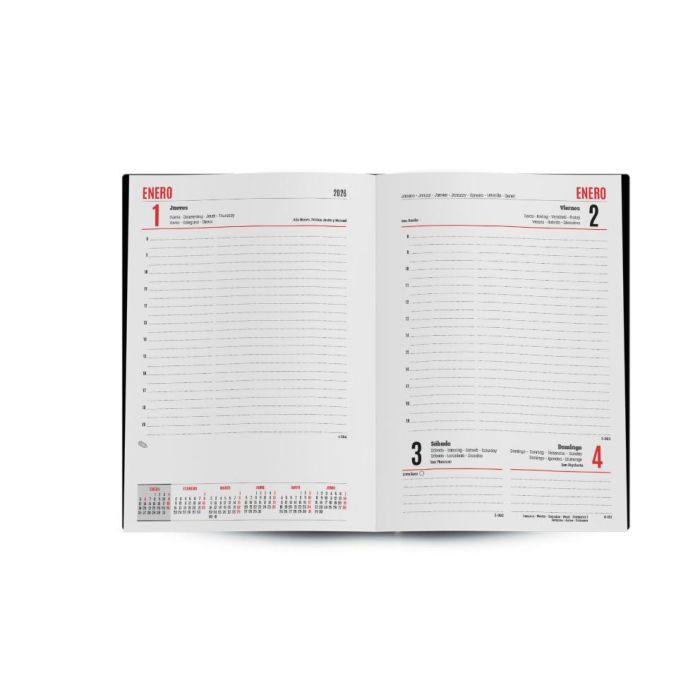 Agenda 2026 Paris D/P 15X21 Negra Castellano Ingraf 356400 2