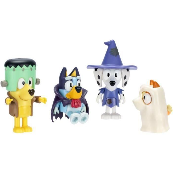 Caja de figuras articuladas - BLUEY - Disfraces - 4 figuras articuladas - Accesorios incluidos 2 Caja de figuras articuladas - BLUEY - Disfraces - 4 figuras articuladas - Accesorios incluidos 2