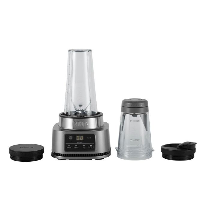 Ninja CB100EU Batidora de Vaso Foodi Standmixer 0.7L con Función de Impulso y Picahielos 1100W Negro/Acero Inoxidable 22 Ninja CB100EU Batidora de Vaso Foodi Standmixer 0.7L con Función de Impulso y Picahielos 1100W Negro/Acero Inoxidable 22