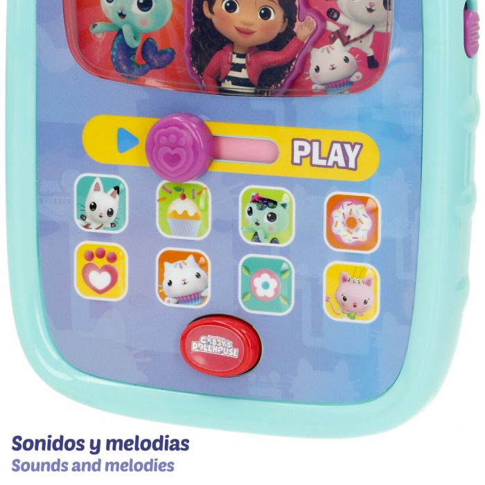 Teléfono de Aprendizaje Gabby's Dollhouse (6 Unidades) 4 Teléfono de Aprendizaje Gabby's Dollhouse (6 Unidades) 4