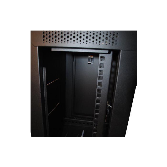 MicroConnect Armario mini mural 10 pulgadas 7HU Negro RAL 9004