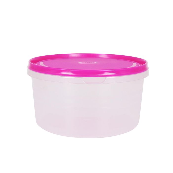 Fiambrera Redonda 2L Colores - Inde (12 Unidades) 5