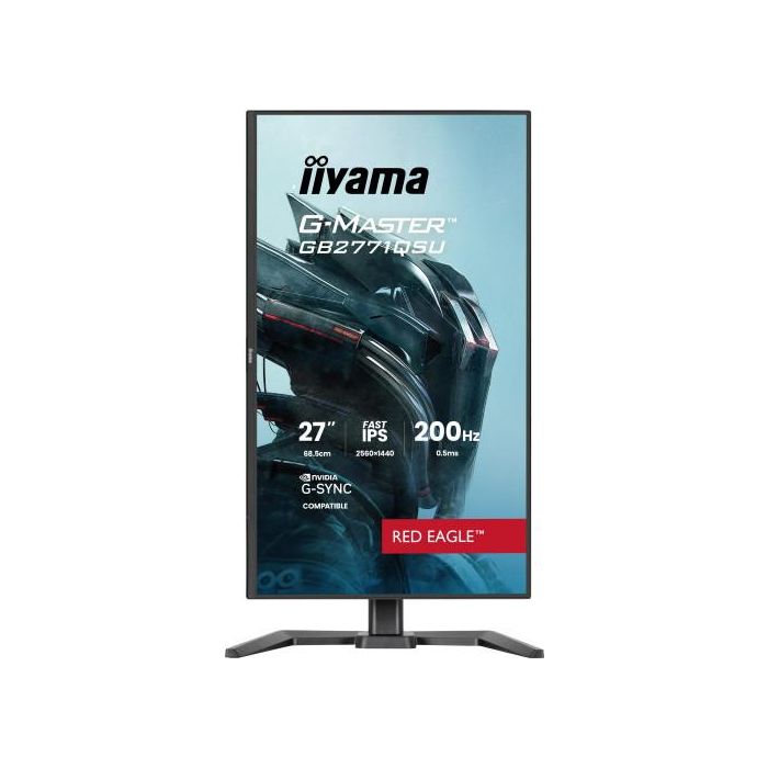 Iiyama Gb2771Qsu-B1 Pantalla para Pc 68,6 Cm (27") 2560 X 1440 Pixeles Wide Quad Hd Negro 1