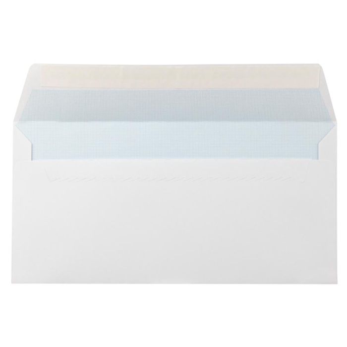 Sobre Liderpapel N.9 Blanco Comercial Normalizado 120x176 mm Tira De Silicona Caja De 500 Unidades 1