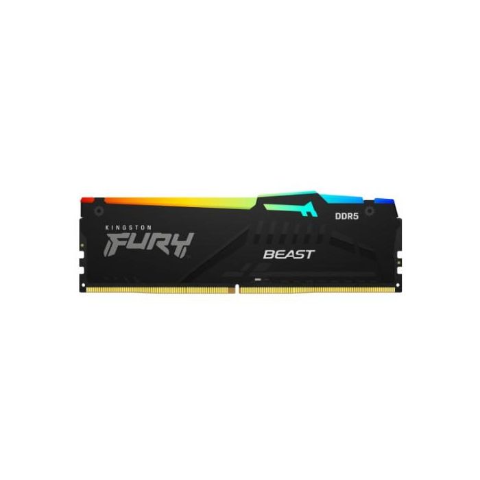 Memoria Kingston Fury Beast Rgb Ddr5 16Gb 5200Mhz Cl40 Kf5