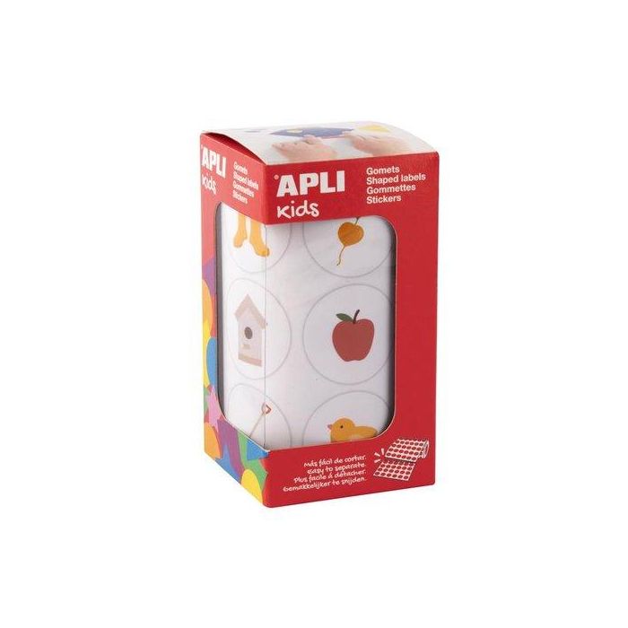 Gomets Apli Rollo 30H Jardin 33Mm 360 Uds. (20051)