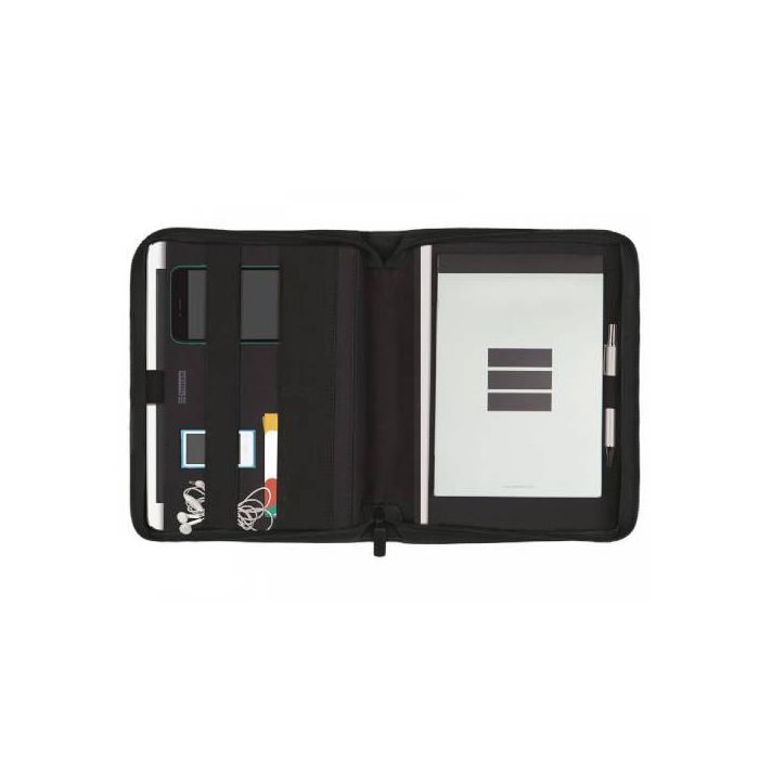 Portadocumentos Multifin Serie 00 J955.3 Con Cremallera A5/10 Negro 1