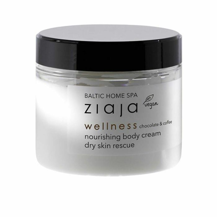 Ziaja BALTIC HOME SPA WELLNESS Crema Corporal Café y Chocolate Hidratante Nutritiva con 90% Ingredientes Naturales y Vegana para Firmeza y Elasticidad 300 ml