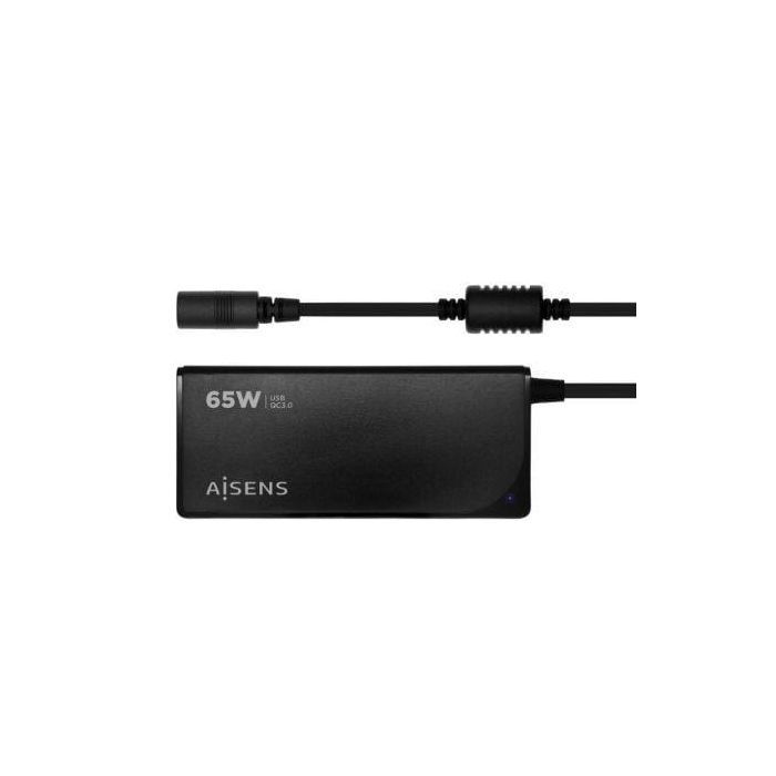 Aisens Cargador Universal 65W con QC3.0 y 9 Conectores para Portátiles y Dispositivos Móviles 0 Aisens Cargador Universal 65W con QC3.0 y 9 Conectores para Portátiles y Dispositivos Móviles 0
