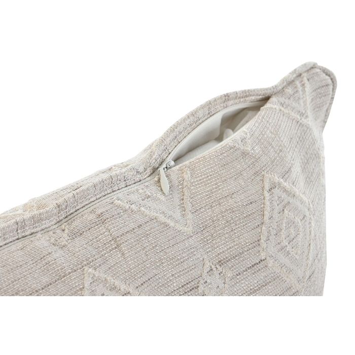DKD Home Decor Cojín Tradicional Jaquard1 23 Polyester 30x50x50 cm Beige 380 gr 2