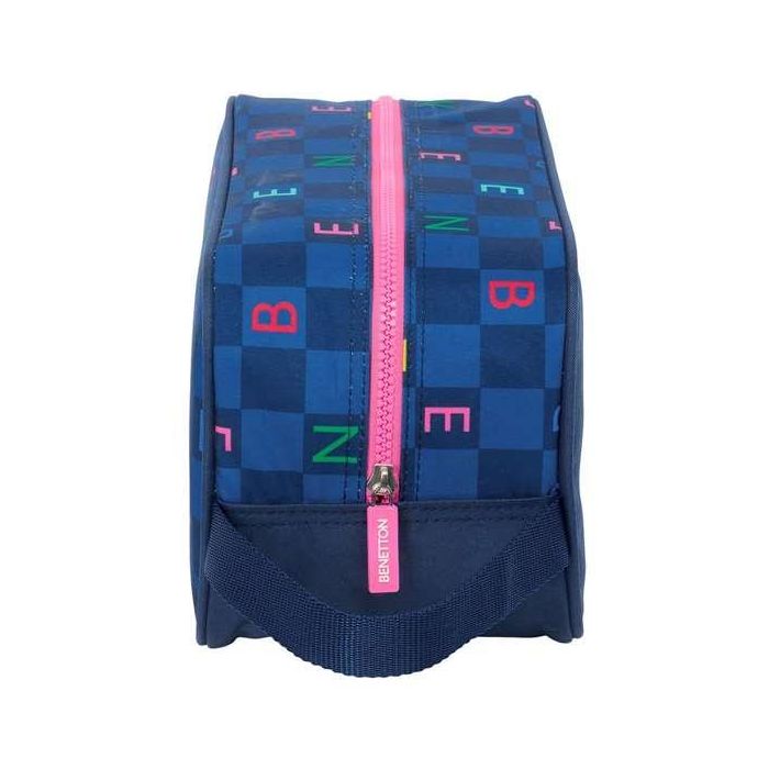 Safta Zapatillero Mediano Benetton Damero, Recomendado para Escolar, 290x140x150 mm 2 Safta Zapatillero Mediano Benetton Damero, Recomendado para Escolar, 290x140x150 mm 2