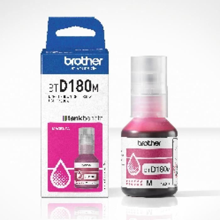 Cartucho de Tinta Original Brother BTD180M Magenta 0 Cartucho de Tinta Original Brother BTD180M Magenta 0