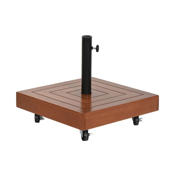 Base Parasol Terraza Y Jardin DKD Home Decor Natural Negro 48 x 39 x 48 cm Base Parasol Terraza Y Jardin DKD Home Decor Natural Negro 48 x 39 x 48 cm
