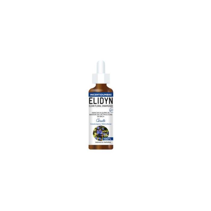 ELIDYN Cerato 20ml - Elixir Floral para la Incertidumbre - Solución Concentrada de Ceratostigma Willmottiana