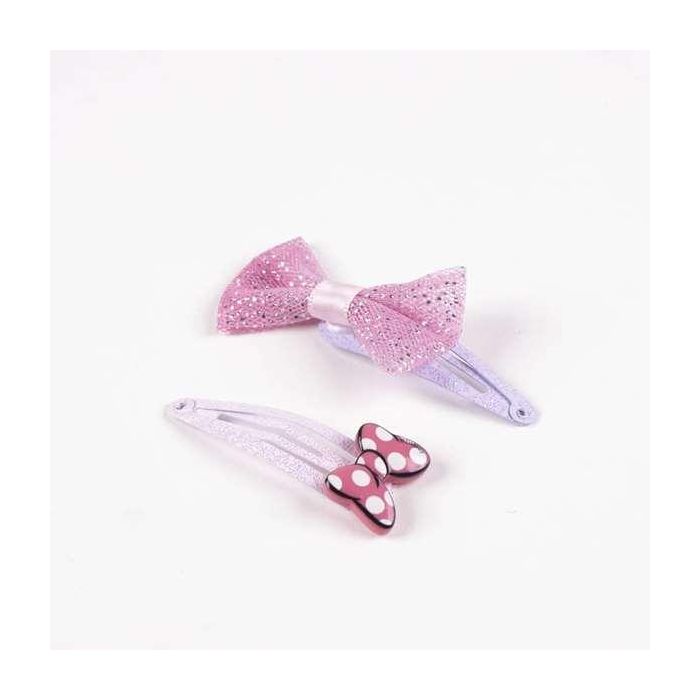 Accesorios pelo clips 4 piezas minnie 6.5 x 12.5 x 1.0 cm 2 Accesorios pelo clips 4 piezas minnie 6.5 x 12.5 x 1.0 cm 2