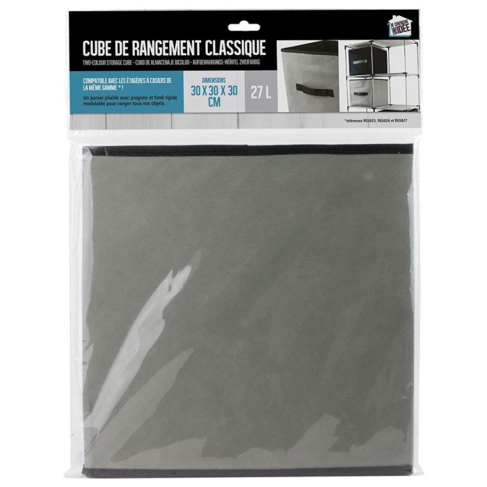 Je cherche une Idee Cesta Ordenación Plegable 30x30 cm Colores Surtidos 1