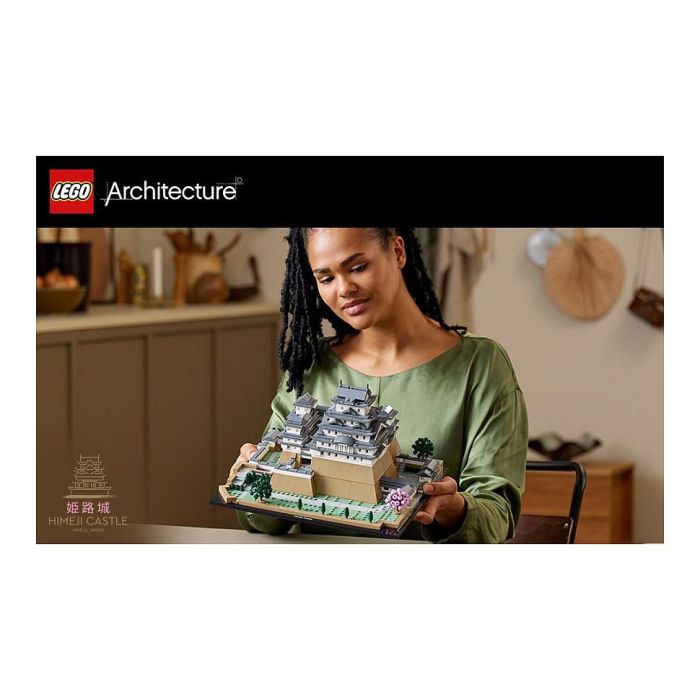 Lego Architecture 21060 Kit de Construcción del Modelo del Castillo Himeji para Adultos Fanáticos de la Cultura Japonesa