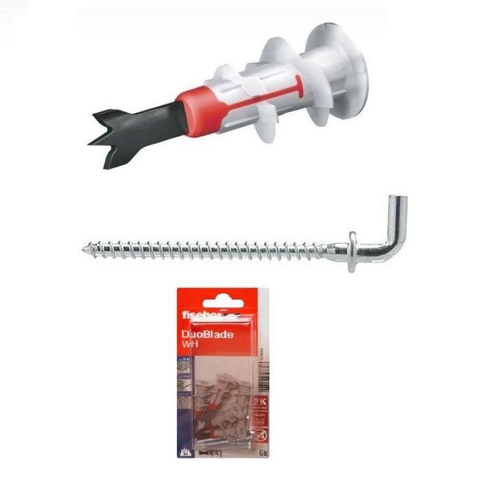 Fischer Duoblade Taco C/Alcayata (6Unds)