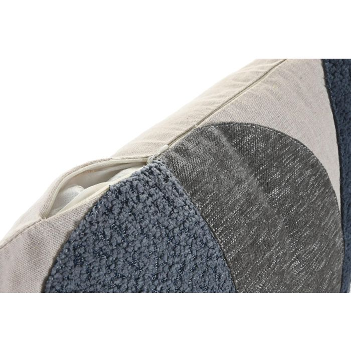 Cojin Boho DKD Home Decor Gris Azul 45 x 45 cm (2 Unidades) 3 Cojin Boho DKD Home Decor Gris Azul 45 x 45 cm (2 Unidades) 3