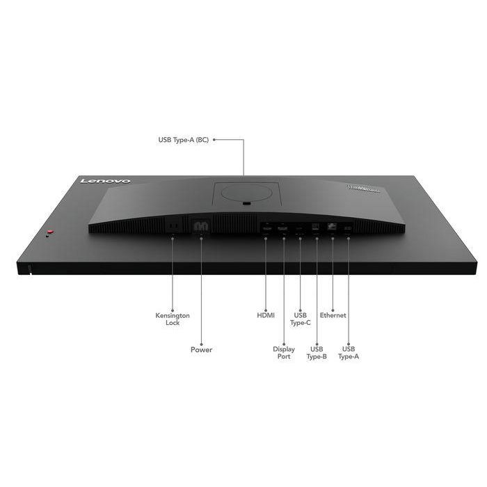 Lenovo ThinkVision T32p-30 Monitor 31.5" 4K UHD IPS 6ms 16:9 Negro con USB-C (90W), HDMI 2.0, DP 1.4 10
