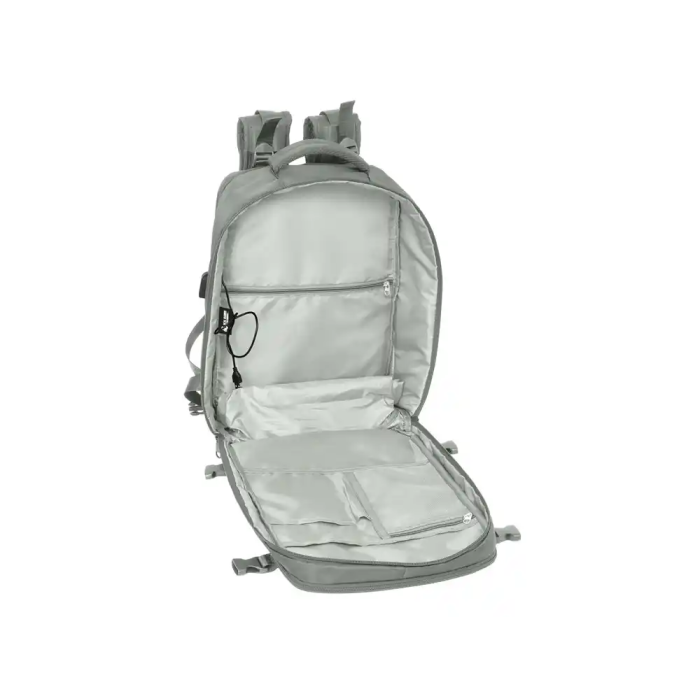 Safta Mochila Viaje Cabina Portatil 15,6'' Real Madrid Gris 29x44x19 cm 5