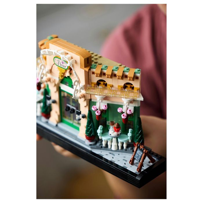 LEGO 10362 Cafetería Francesa: Decoración de Estantería Parisina Set para Adultos