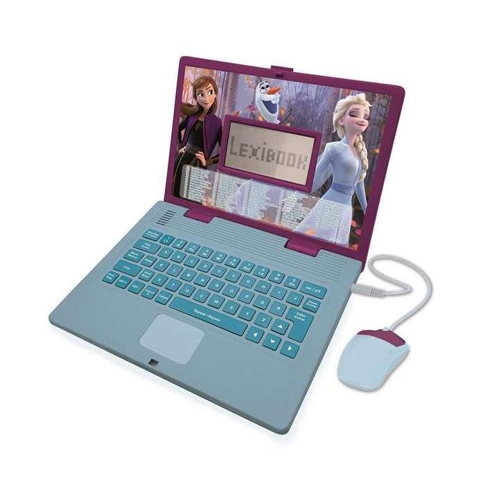 Lexibook Ordenador Portátil Disney Frozen 2 JC598FZI2 Bilingüe con Actividades Educativas 4