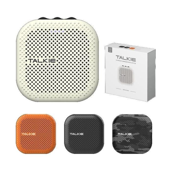 Talkie - SENA - 6 h de autonomía - Alcance 600 m - Bluetooth - USB-C - 4 rejillas intercambiables Talkie - SENA - 6 h de autonomía - Alcance 600 m - Bluetooth - USB-C - 4 rejillas intercambiables