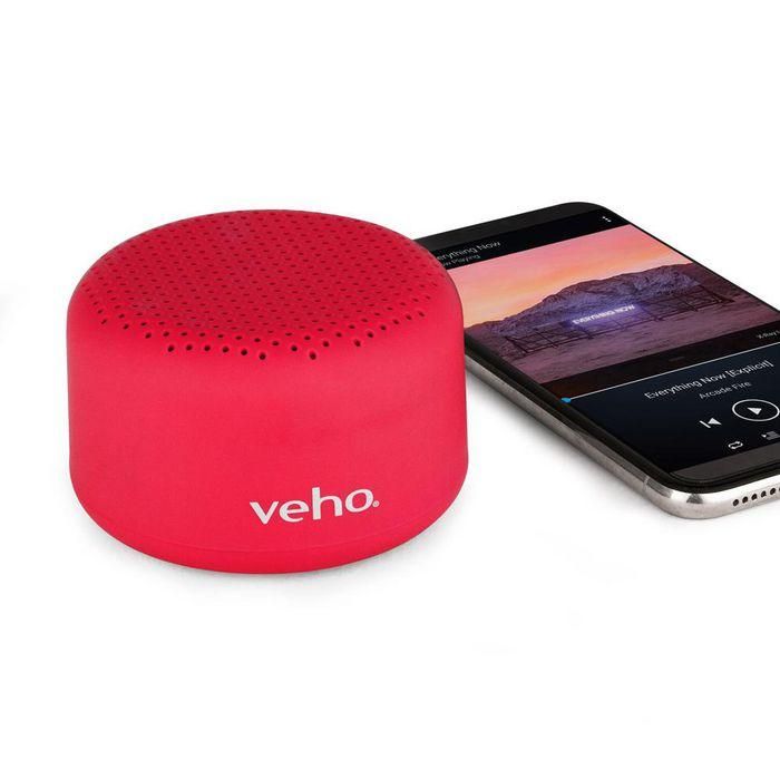 Veho M3 Altavoz Bluetooth Inalámbrico Portátil Ultra Compacto Batería Recargable 12 Horas TWS Rojo 3 Veho M3 Altavoz Bluetooth Inalámbrico Portátil Ultra Compacto Batería Recargable 12 Horas TWS Rojo 3