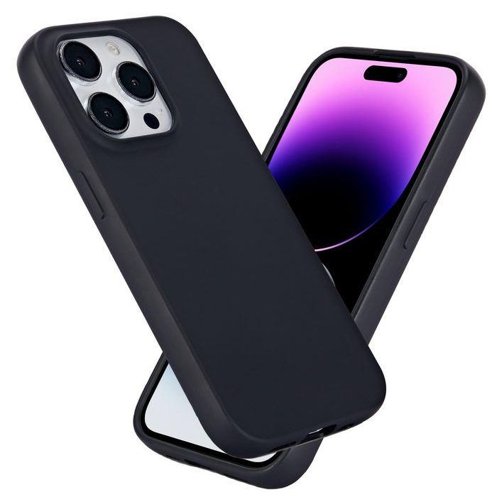 eSTUFF Funda Infinite Vienna para iPhone 15 Pro Negra - TPU 100% Reciclado, Protección Anticaídas y Rasguños 5