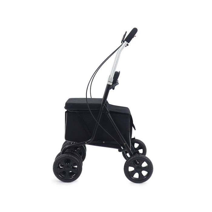 Rolser Carro de la compra con asiento plegable kadira ln, 4 ruedas, 100kg carga max 1