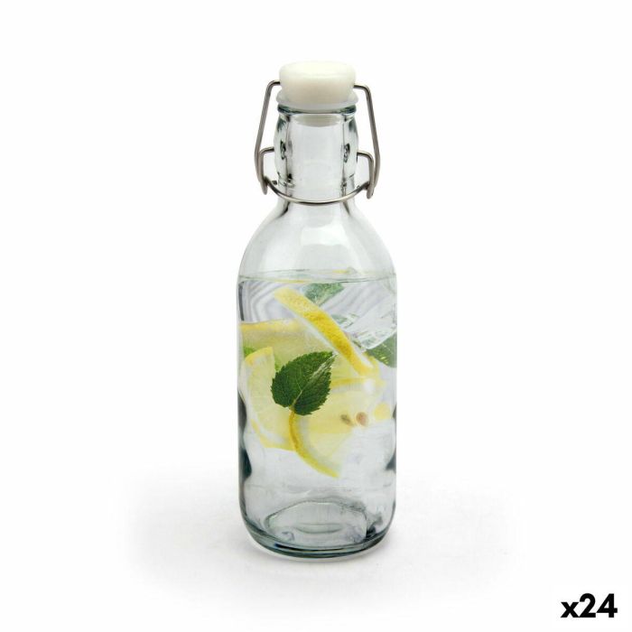 Botella de Cristal La Mediterránea Vidrio 500 ml (24 Unidades) Botella de Cristal La Mediterránea Vidrio 500 ml (24 Unidades)