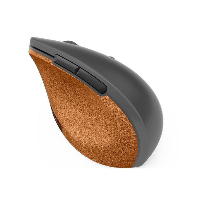 Lenovo GO Ratón Vertical Inalámbrico Óptico Ergonómico 2400 DPI Mano Derecha Gris 1 Lenovo GO Ratón Vertical Inalámbrico Óptico Ergonómico 2400 DPI Mano Derecha Gris 1