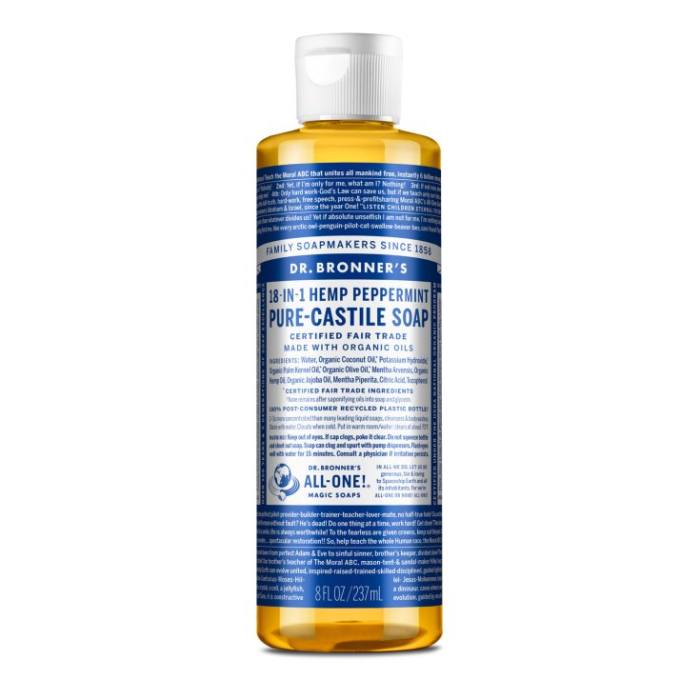Dr Bronner'S Jábon Líquido Menta 240 mL Dr Bronner'S Jábon Líquido Menta 240 mL