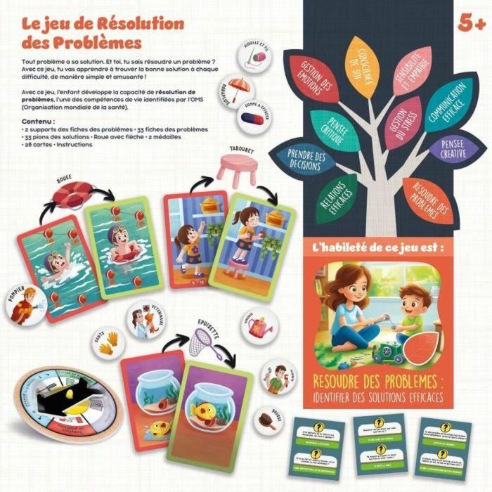 Lisciani Giochi Resolución de Problemas Juego de Mesa Habilidades para la Vida Tablero Ilustrado 4