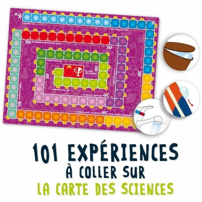 Lisciani Giochi Kit Científico El Súper Laboratorio de Mis Primeros 101 Experimentos - SOY UN GENIO 2 Lisciani Giochi Kit Científico El Súper Laboratorio de Mis Primeros 101 Experimentos - SOY UN GENIO 2