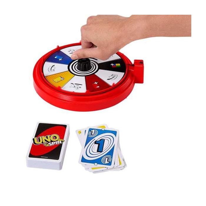Mattel games uno spin 3