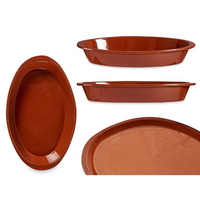 Fuente Oval 41X26 Cm 3500Ml La Dehesa (3 Unidades) Fuente Oval 41X26 Cm 3500Ml La Dehesa (3 Unidades)