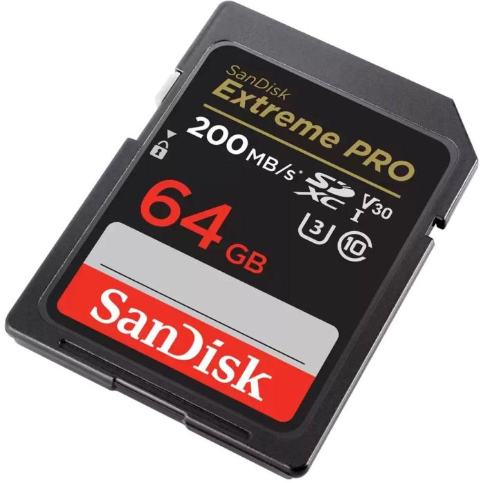 Sandisk Extreme Pro 64 GB Sdxc Class 10 read 200 MB/s og write 2
