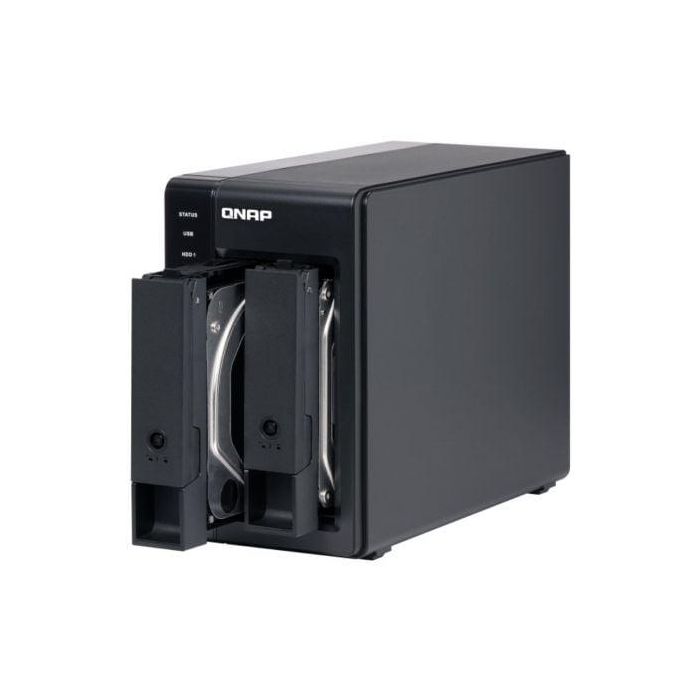 QNAP TR-002 unidad de disco multiple Negro 3 QNAP TR-002 unidad de disco multiple Negro 3