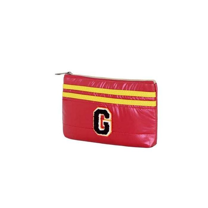 Harry Potter Estuche Portatodo Plano Padding Rojo Acolchado Cremallera Nylon Poliéster 14x22x4cm 1,20L 3