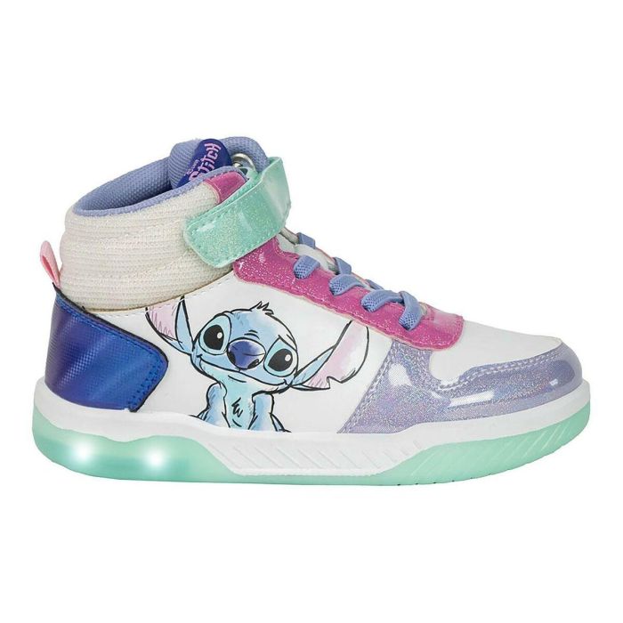 Zapatillas Deportivas con LED Stitch Blanco 6 Zapatillas Deportivas con LED Stitch Blanco 6