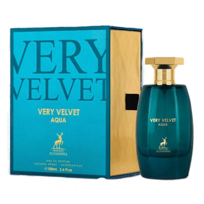 Maison Alhambra Very velvet aqua velvet velvet eau de parfum 100 ml vaporizador