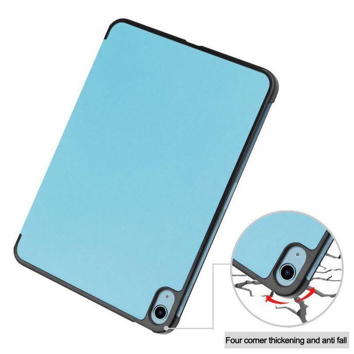 CoreParts For Apple iPad 10th Gen 10.9-inch (2022) Tri-fold Caster Hard Shell Cover with Auto Wake Function - Sky Blue 5 CoreParts For Apple iPad 10th Gen 10.9-inch (2022) Tri-fold Caster Hard Shell Cover with Auto Wake Function - Sky Blue 5