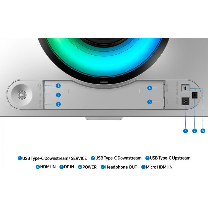 Samsung S49DG934SU Monitor Business G93SD Curvo 49" (124cm) 32:9 4