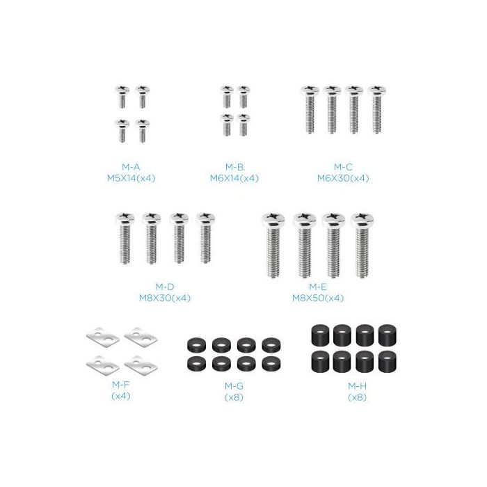 Tooq LPHA7090 Soporte de Pared para Pantallas Interactivas de 70-90" hasta 55kg